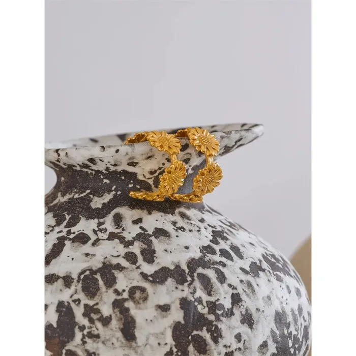 Daisy Hoop Earrings Mabel Love Co Earrings