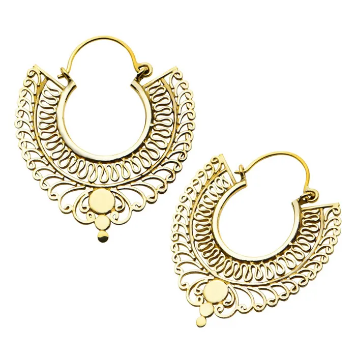 Tulsa Body Jewelry Earrings Seraphin Brass Earrings