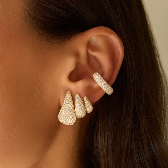 BABY DIAMOND CLAW EARRINGS anitako Earrings