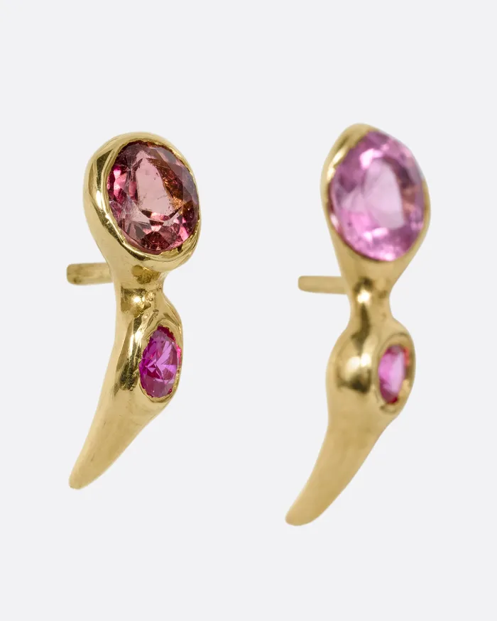 Earrings KIKA ALVARENGA Mini Botao Stud Earrings