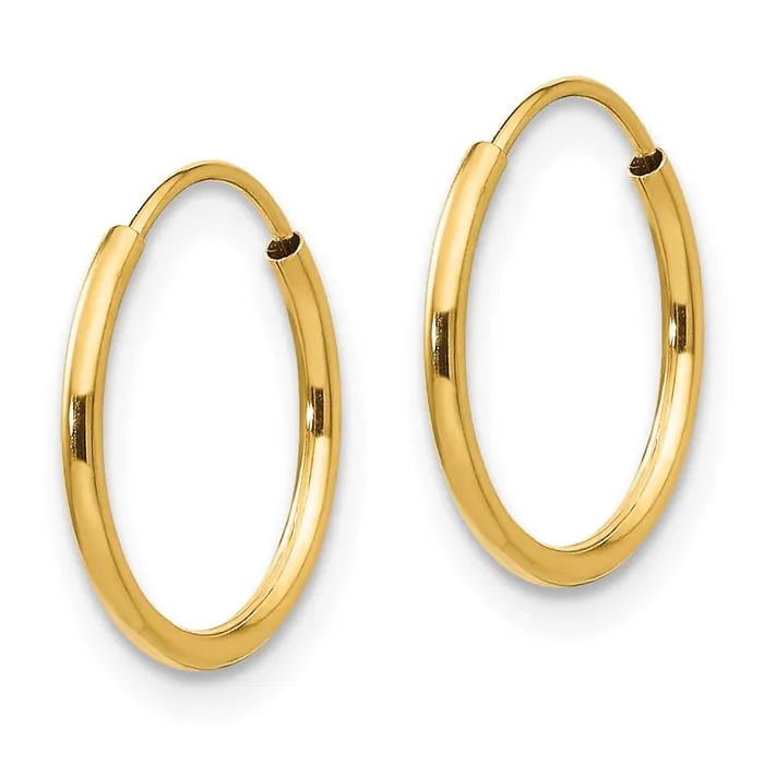 Jewelry Earrings Madi K Kids 14k Endless Hoop Earrings