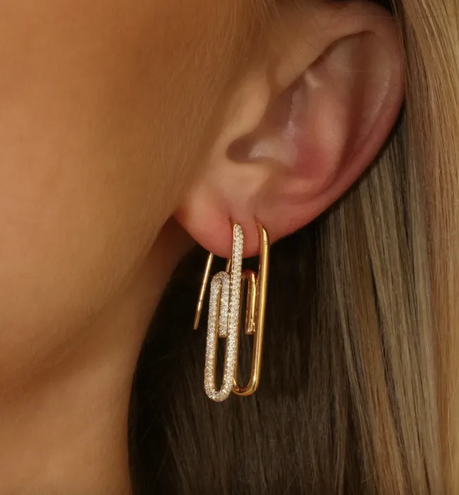 PAPER CLIP EARRING anitako Earrings