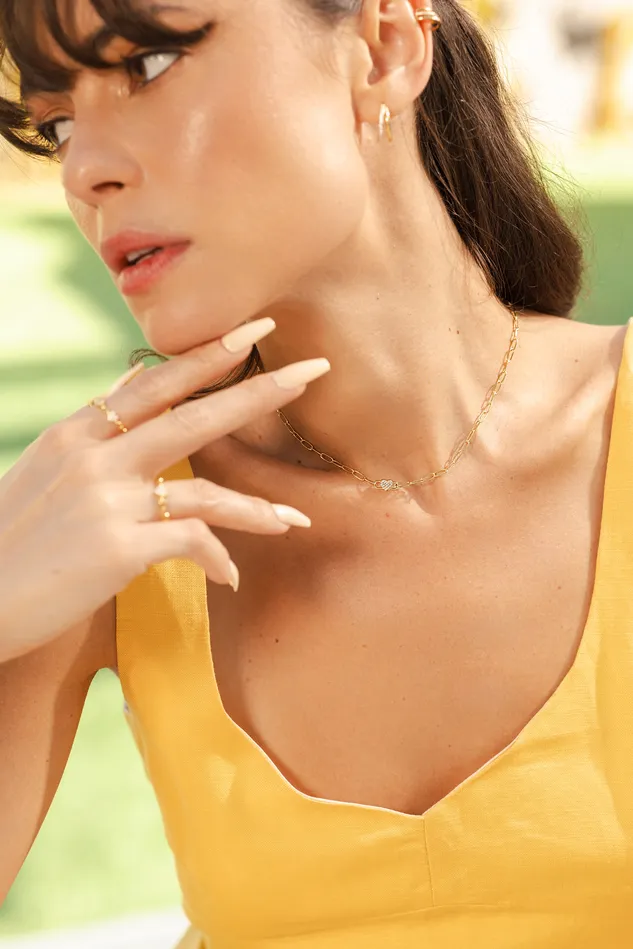 Penny Pairs Necklaces Patti Gold Necklace