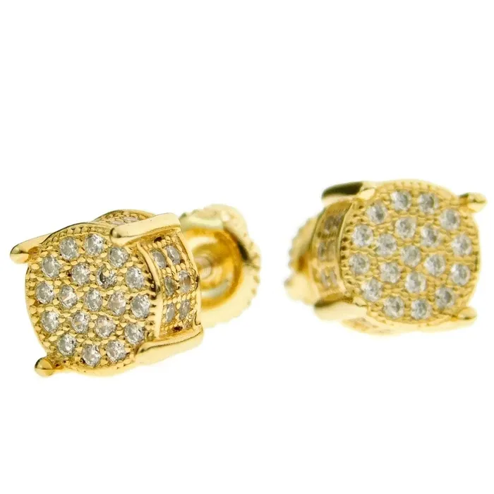Round Prong CZ Screw Back Gold Finish Earrings 8MM Bling Cartel Admin Earrings Round Prong CZ Screw Back Gold Finish Earrings 8MM Bling Cartel Admin Earrings