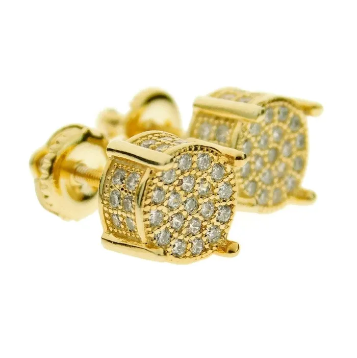 Round Prong CZ Screw Back Gold Finish Earrings 8MM Bling Cartel Admin Earrings Round Prong CZ Screw Back Gold Finish Earrings 8MM Bling Cartel Admin Earrings