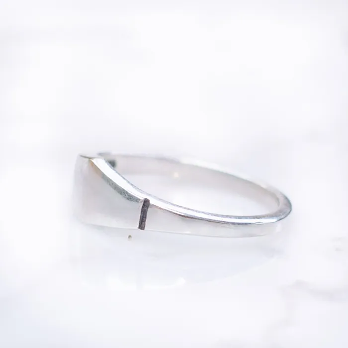 Rings Jess Zabala Jewelry MINIMAL GEOMETRIC RING 925 STERLING SILVER