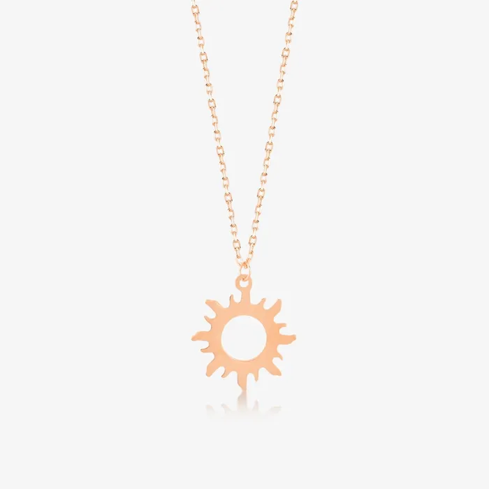 Gelin Diamond Necklaces Sun Necklace