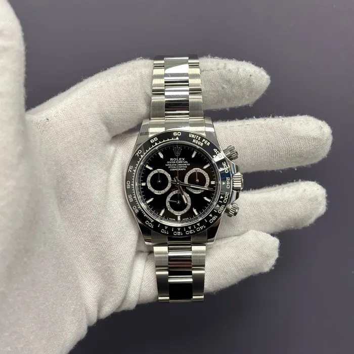 Happy Jewelers Watches Rolex Daytona 40mm Black Dial Watch Ref 126500LN Happy Jewelers Watches Rolex Daytona 40mm Black Dial Watch Ref 126500LN