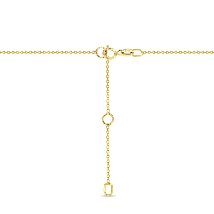 Necklaces Womens Necklaces 14k Gold Pave Tiny Cross Womens PendantNecklace