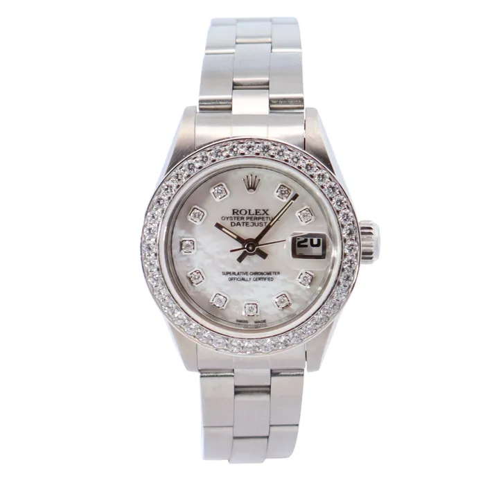 Watches Rolex Datejust 26mm MOP Dial Watch Ref 69160 Happy Jewelers