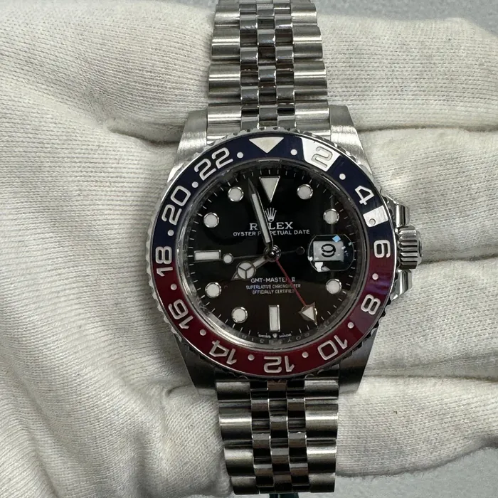 Watches Rolex GMTMaster II 40mm Black Dial Watch Ref 126710BLRO Happy Jewelers Watches Rolex GMTMaster II 40mm Black Dial Watch Ref 126710BLRO Happy Jewelers